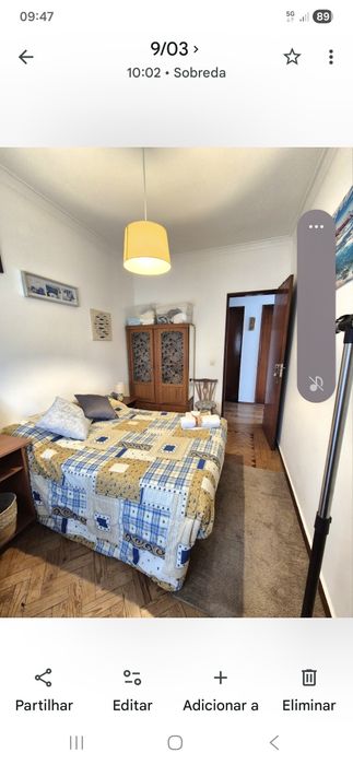 Quarto individual numa moradia partilhada