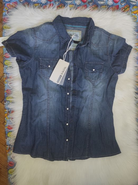 Koszula damska jeansowa