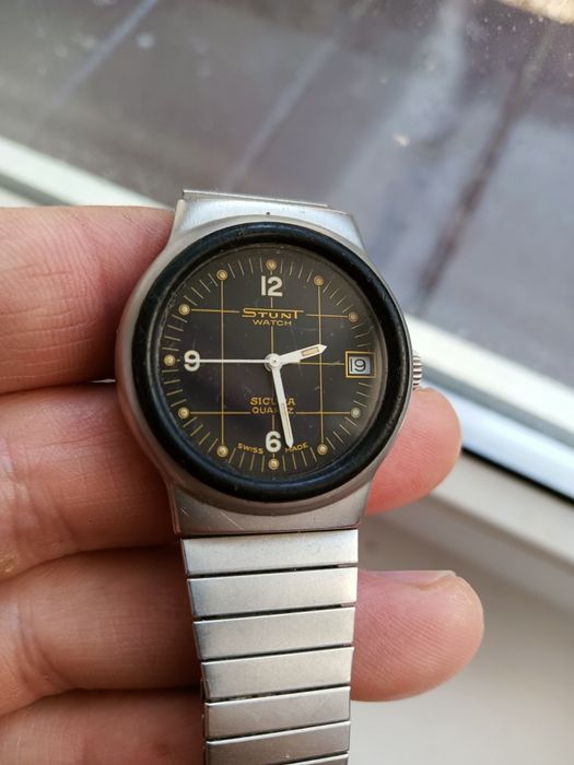 Stunt Watch Sicura Swiss dwa zegarki