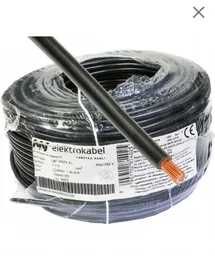 Przewód linka kabel LGY 6mm2 czarny 100m