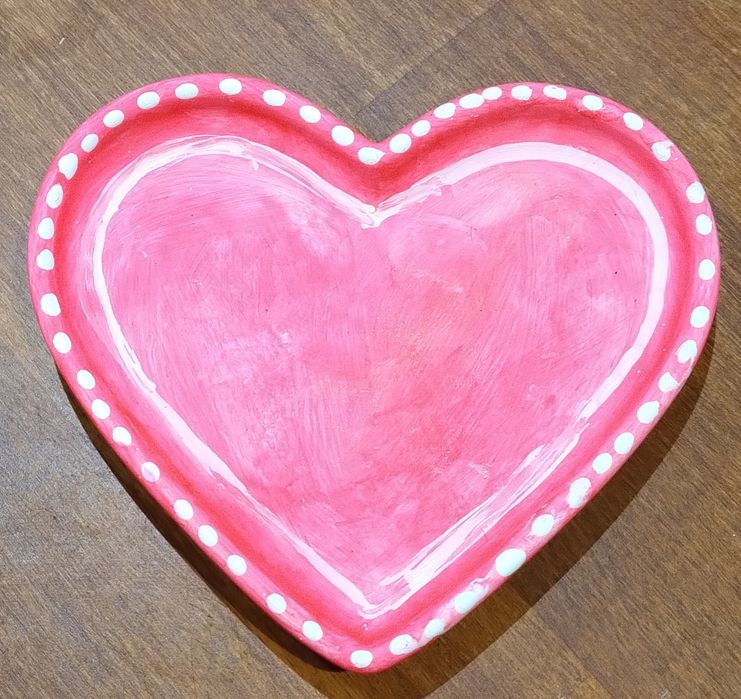 Gipsowe talerzyki SERCA 50 sztuk. Do malowania i decoupage