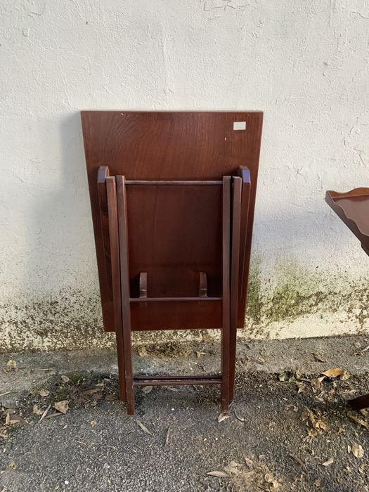 Mesas de apoio antigas