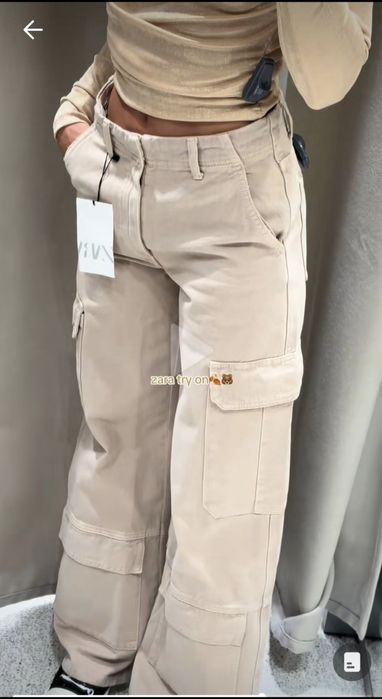 Нові котонові штани Zara оригінал