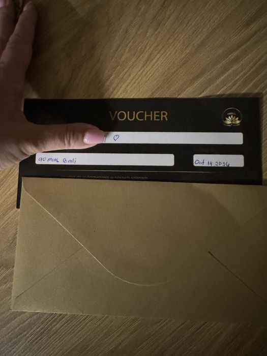 Voucher Masaż Bali 90 minut