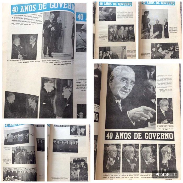 Suplemento do Diario da manhã, 28 de Maio de 1968. Estado Novo