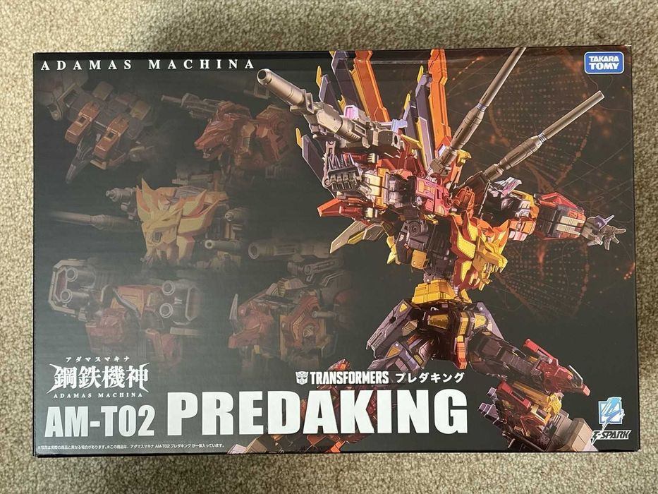 Transformers Adamas Machina AM-T02 Predaking - Takara Tomy - nowy