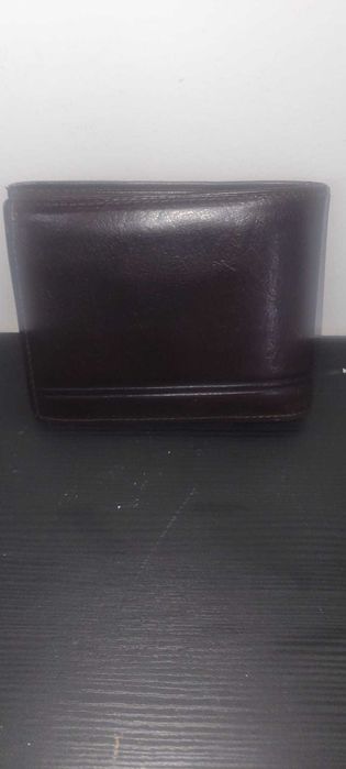 Carteira de Homem Cavalinho em Pele Genuína - Castanha