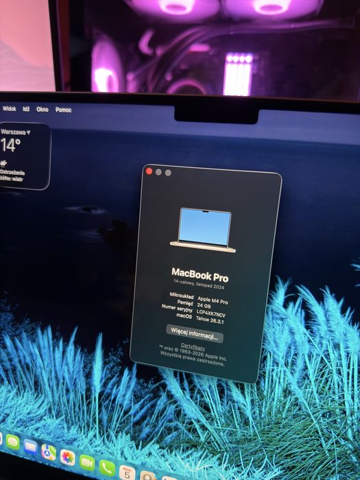 MacBook Pro M4 PRO 14”