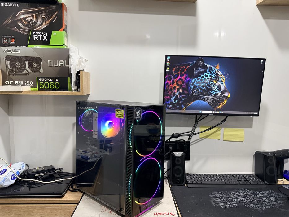 Компьютер Ультра Ігровий Ryzen 7+32ddr+ssd 1.5тб+GeForce RTX 5060
