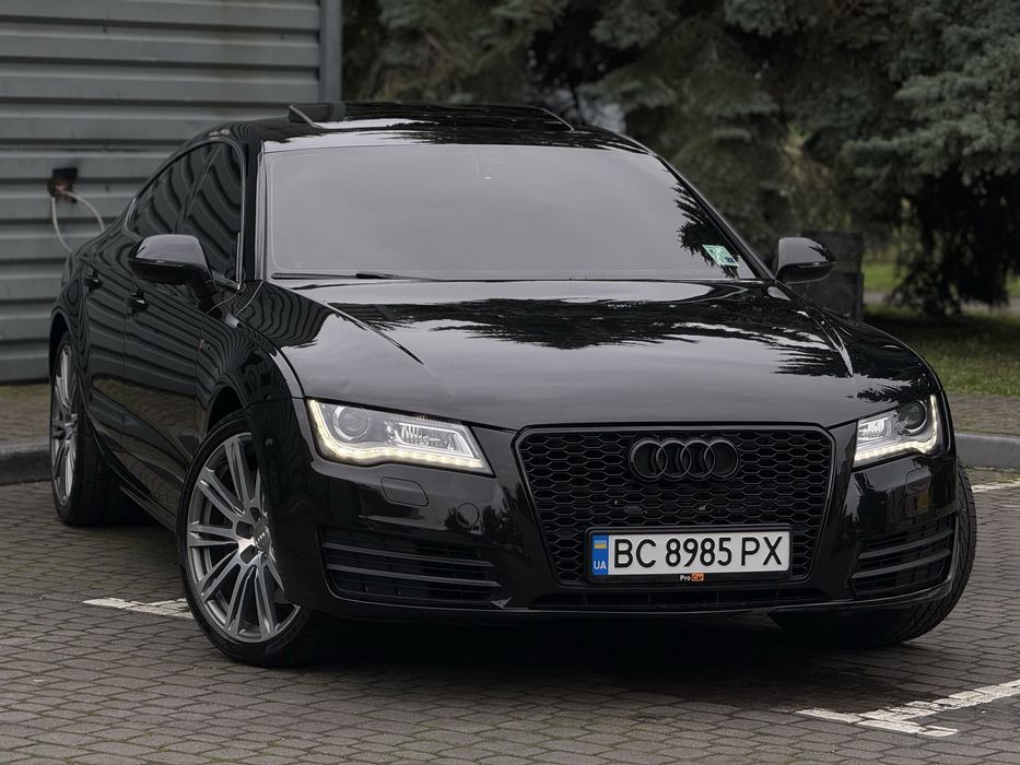 Audi a7 облужена