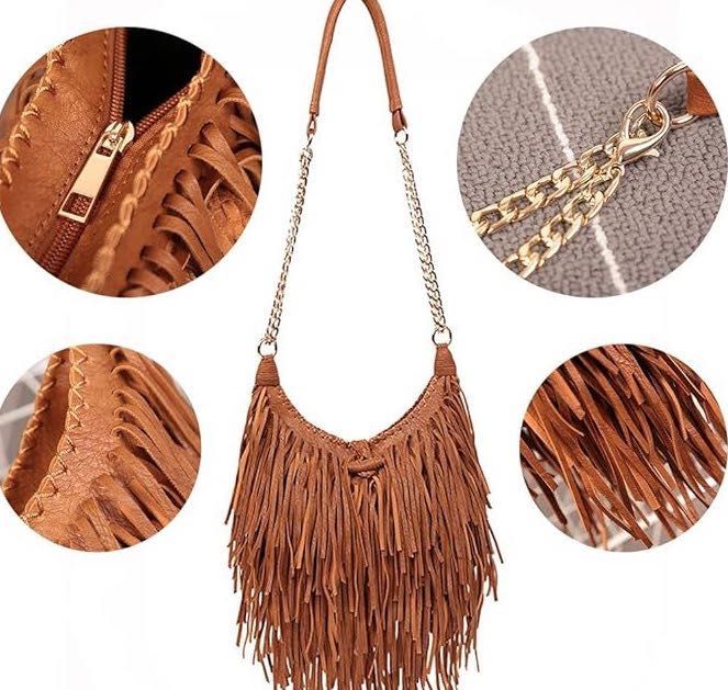 Torebka damska brąz