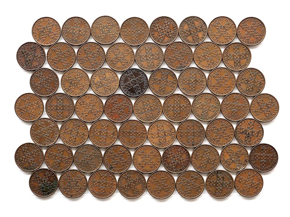 Lote de 57 Moedas 1 Escudo 1971