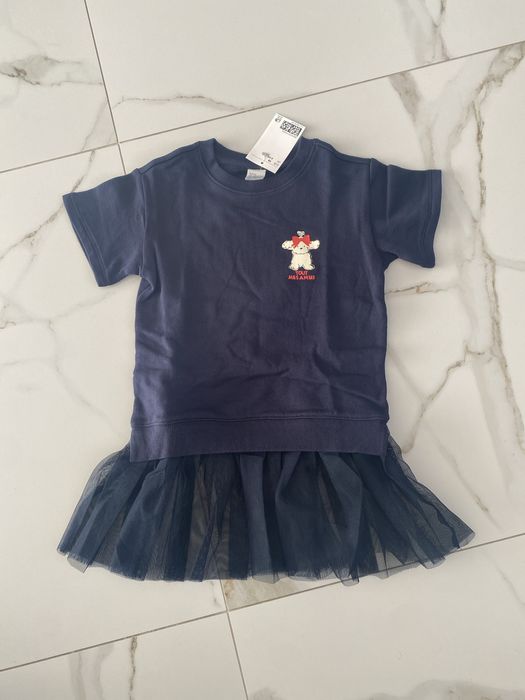 Nowa z metką sukienka z tiulem 98 h&m