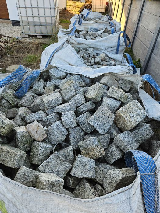 Kostka granitowa 7/8,  8/11.    200zl tona