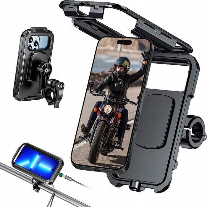 Wodoodporny Uchwyt Rowerowy Motocyklowy Na Telefon