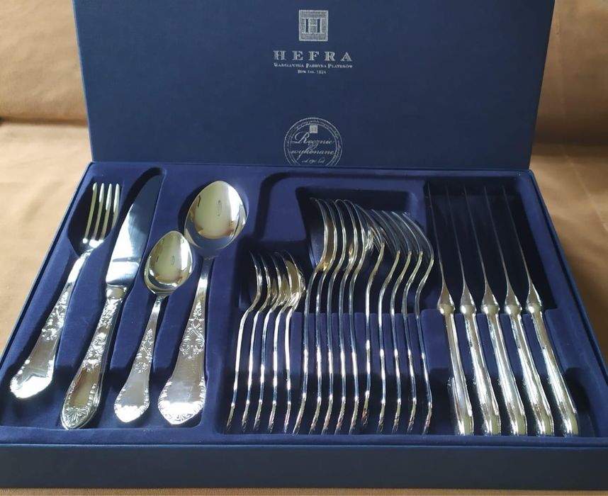Kpl sztućców Hefra wzór Romański