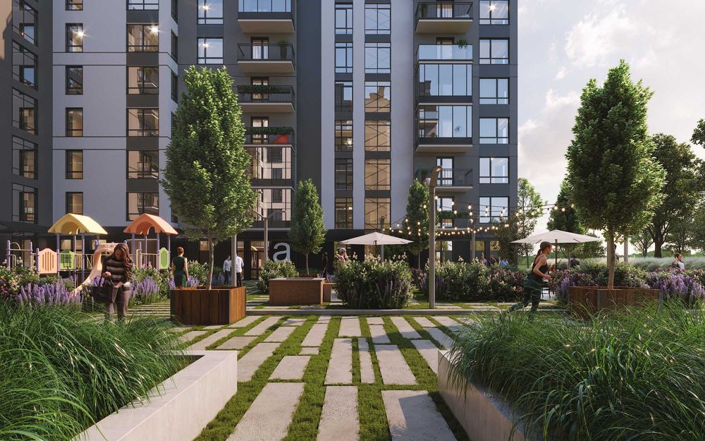 Продаж квартири у новобудові, 1но-кімнатна 34м². ЖК (Park Residence)