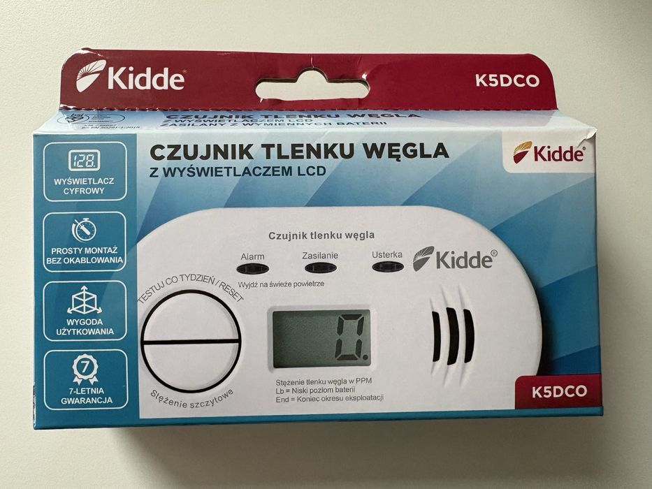Czujnik tlenku węgla K5DCO KIDDE