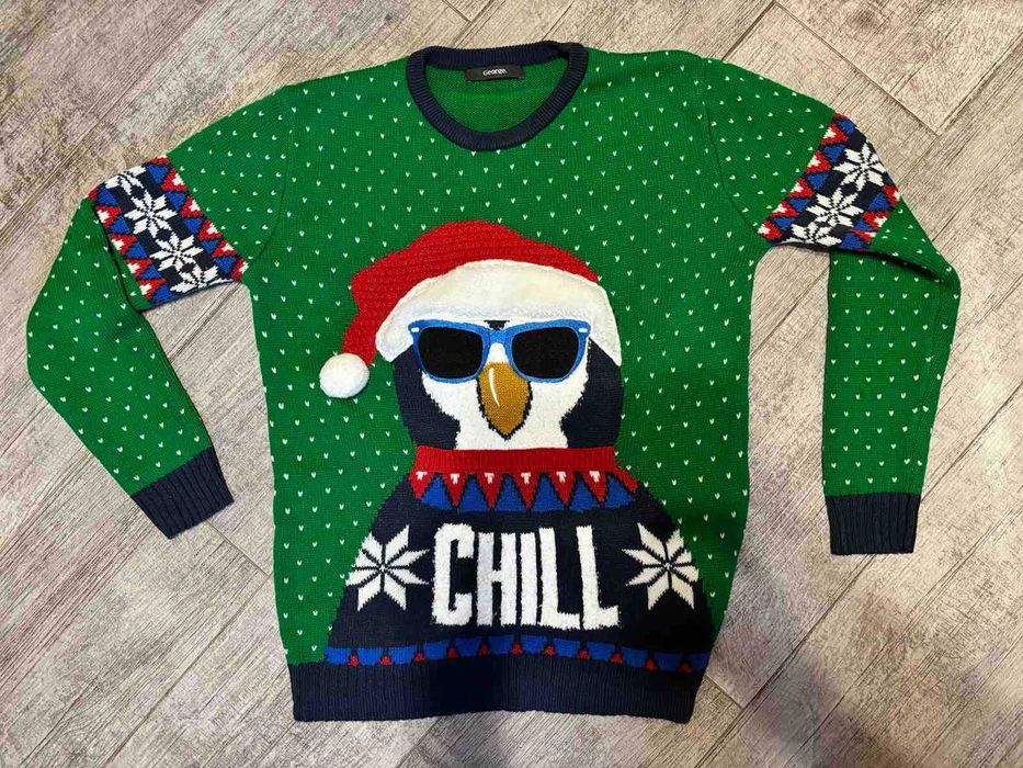 Кофта новорічна новогодняя светр