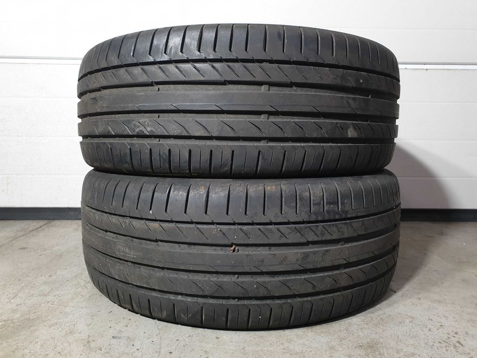 2szt. 245/45/19 98W Continental SportContact 5 6,5mm 2020r [ 12147 ]