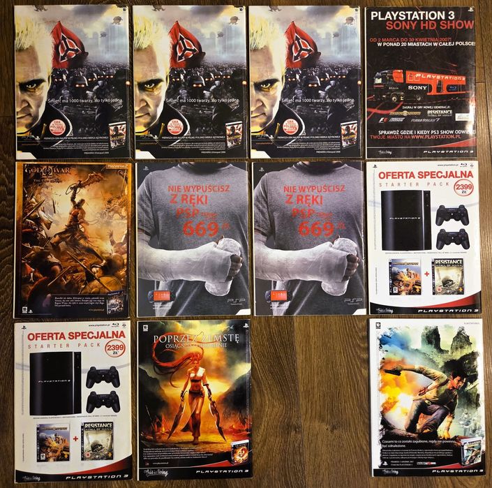 Zestaw PSX Extreme 2007 – 11 sztuk (Prawie pełny rocznik) Retro Gaming
