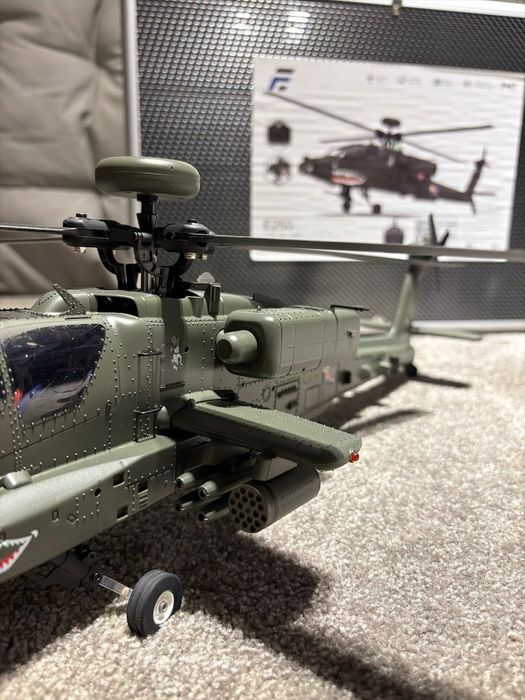 Helikopter RC Apache AH-64D Eachine E250 | NOWY | AKRO | WALIZKA