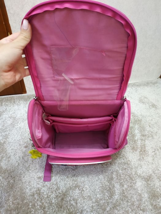 Школьный рюкзак каркасный и ортопедический smart для девочки