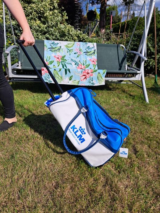 Torba podróżna KLM retro unikat kolekcjonerska