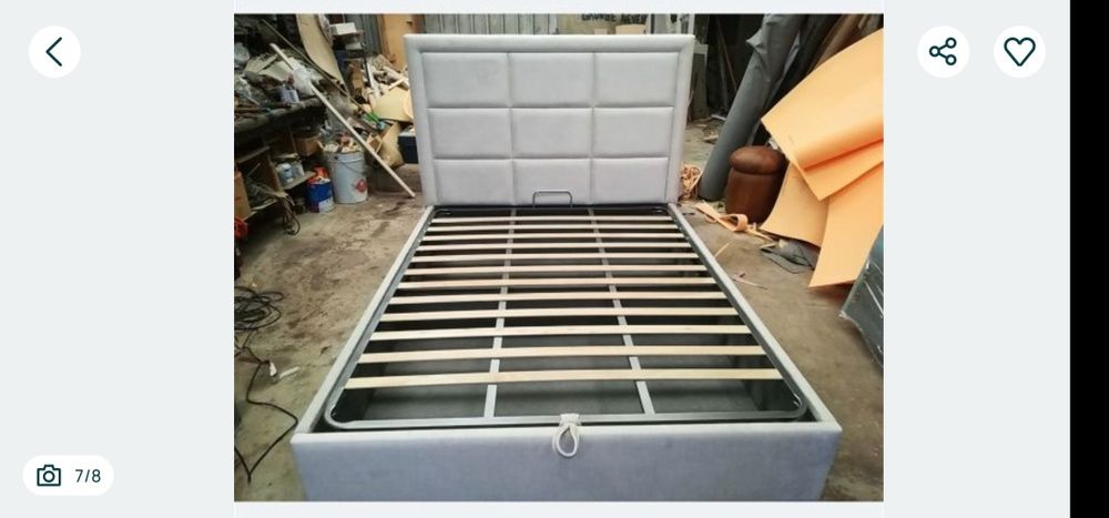 New Upholstered Fabric Beds