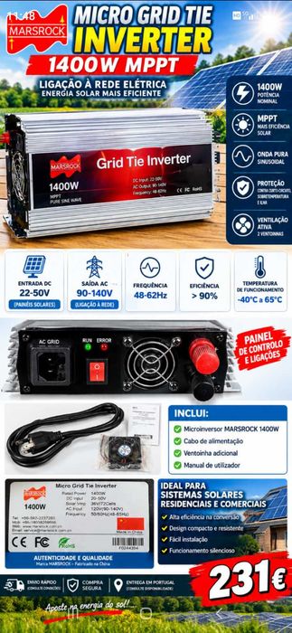 Inversor 231€. Oportunidade