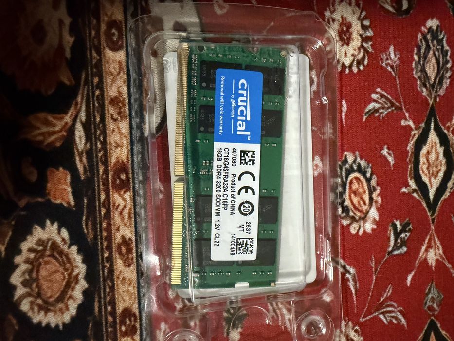 RAM Crucial 16 GB DDR4 SO-DIMM „2rx8”