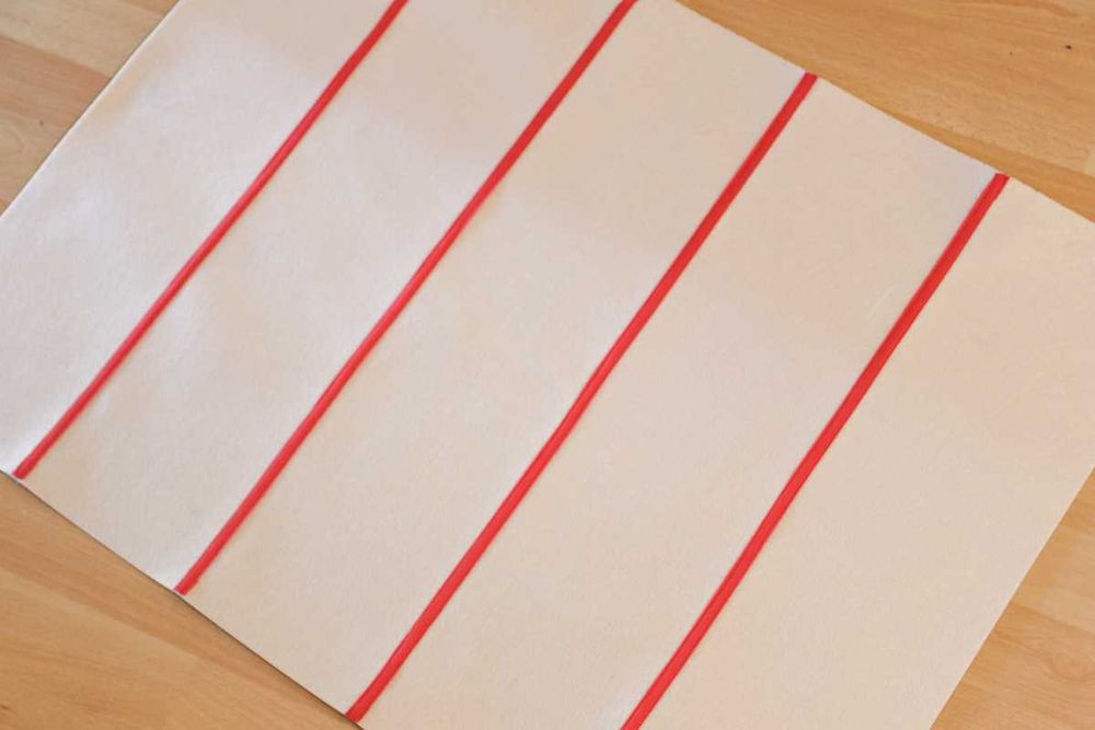 Zestaw: ruchomy alfabet z filcu + mata + karty PDF Montessori