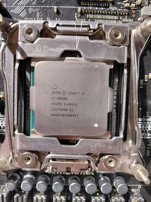 Atx Asus X99-A II + Intel i7-6800K 6 x 3,4 GHz Intel Socket 2011