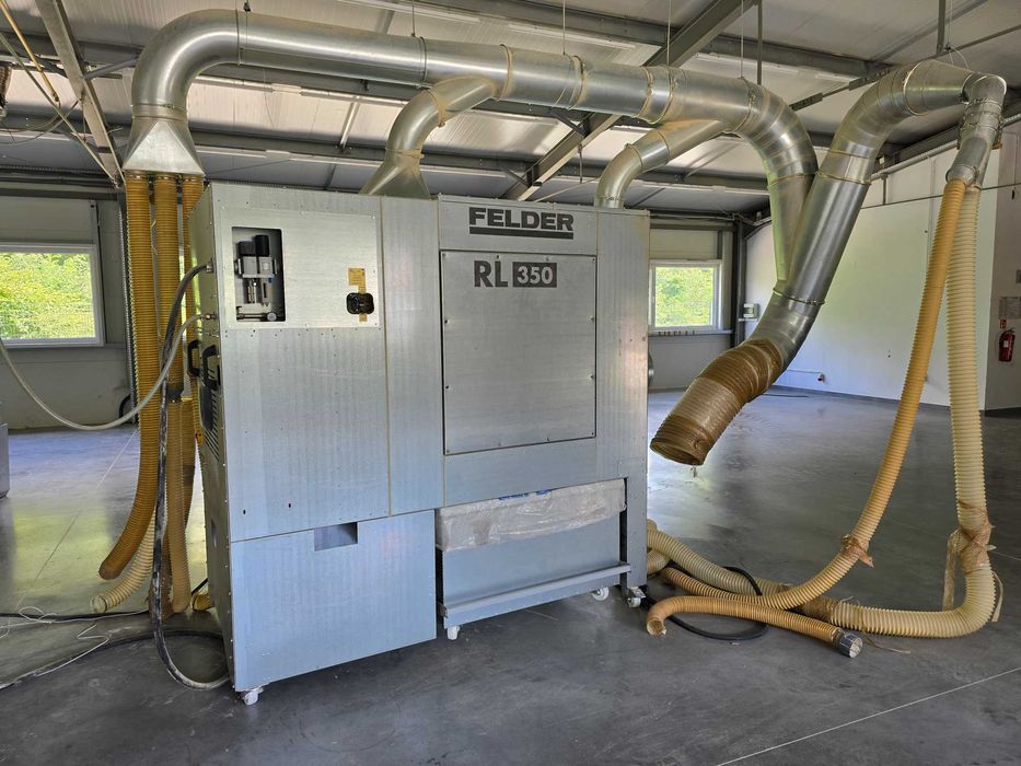 Odciąg Felder RL350 Odciągarko-odpylarka + rury