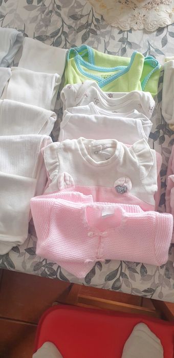 Roupa menina 1 m a 2 meses