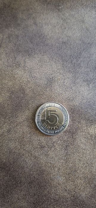 5 zl  100-lecie   z  2018  roku