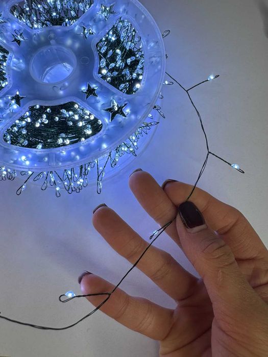 Гірлянда ФЛЕШ Хвойна Лапа Роса LED
