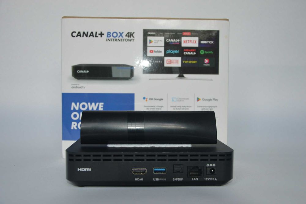 CANAL+ BOX 4K HY4001CD - 2/16GB; ATV Launcher (Wolf)