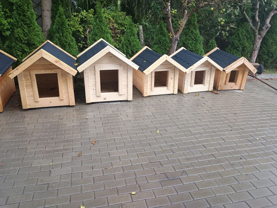 Budy dla psów nowe ocieplane