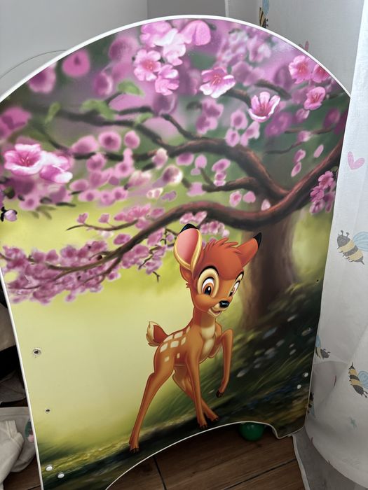 Lozeczko dzieciece drewniane bambi