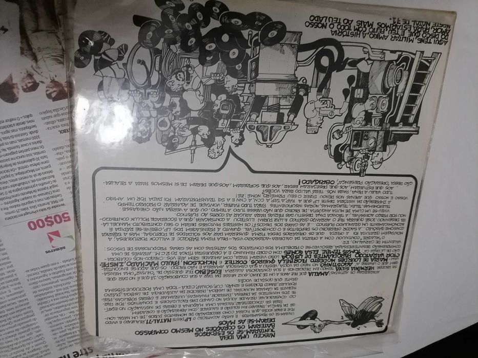 LP Movimento Nacional Feminino Natal 71 c/ EUSÉBIO, AMÁLIA, AGOSTINHO