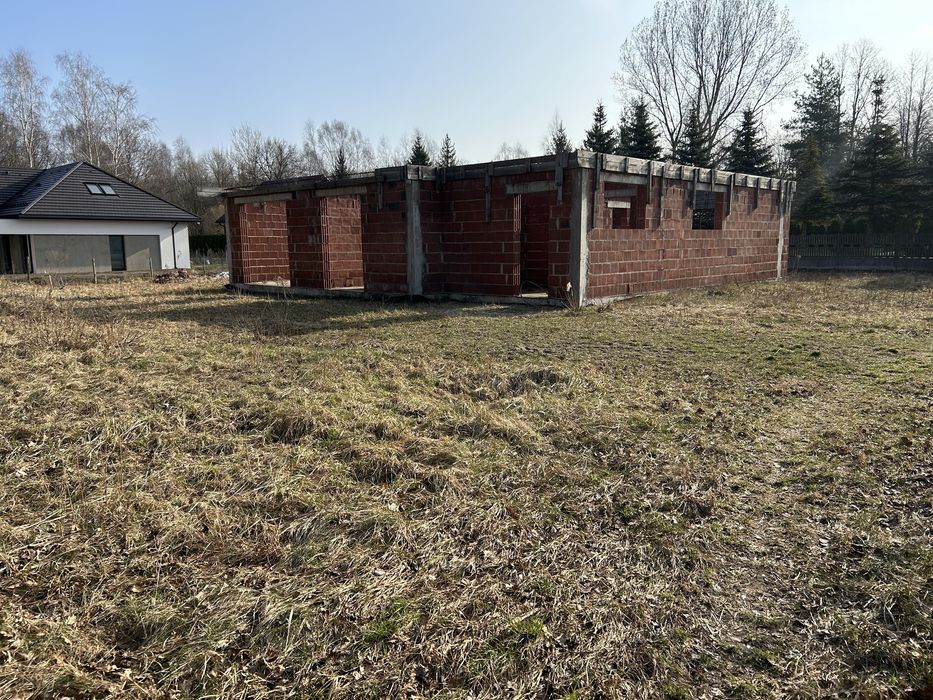 Działka z budową domu - Widok 4