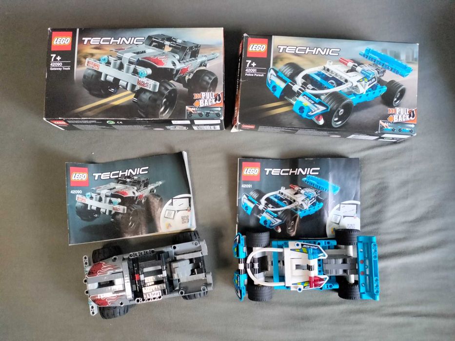 LEGO TECHNIC 42090 i 42091