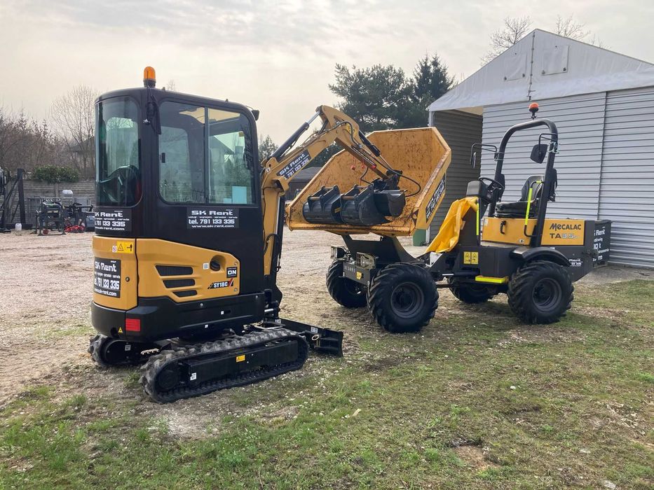 Minikoparka ,koparka ,1,8t wozidło w cenie Volvo, Jcb, Sany , Kubota