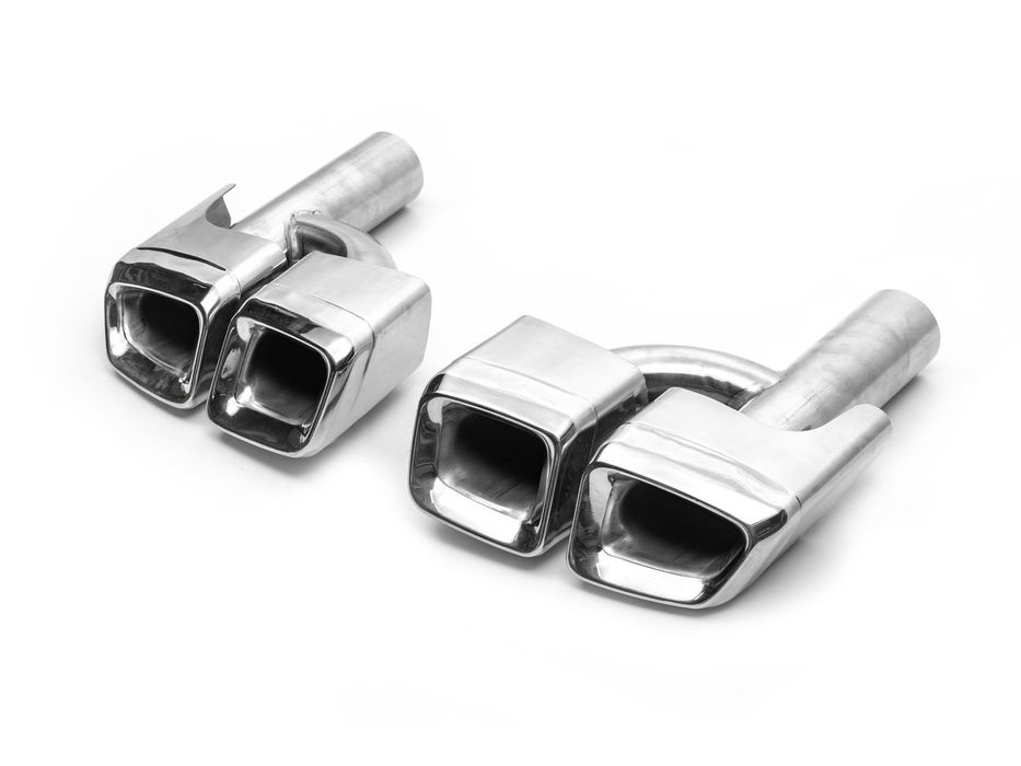 Mercedes S-сlass W221 2005-2013 рр. Насадки на глушник AMG S63