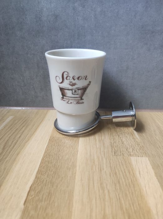 Kubek ceramiczny łazienkowy