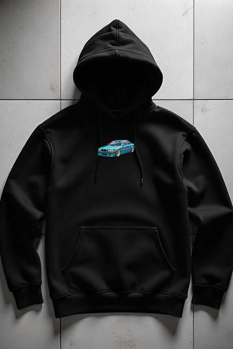 Męska Czarna Bluza M BMW E36