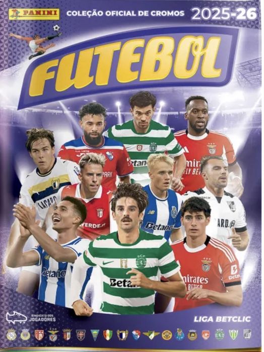 Liga Betclic 25/26. Coleção da Panini.