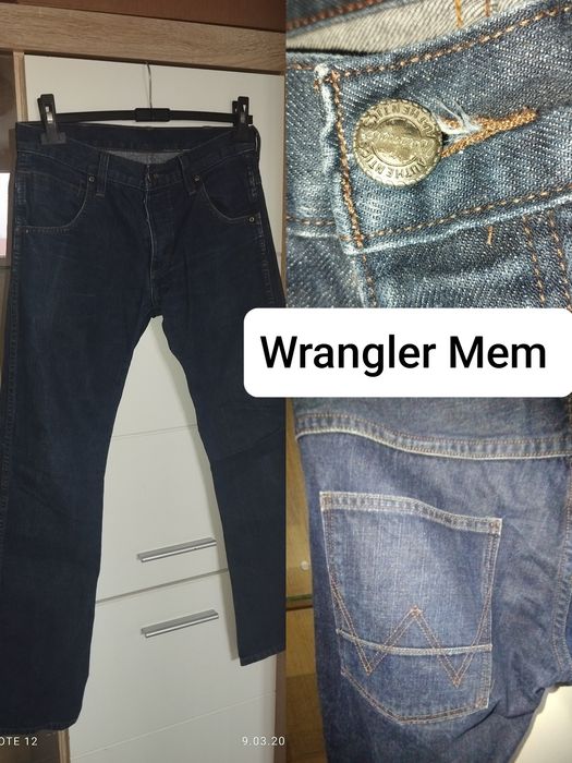 Spodnie Wrangler jeansy męskie jak nowe 2 razy ubrane