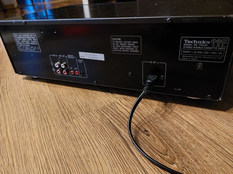 Magnetofon DECK Technics RS-TR232